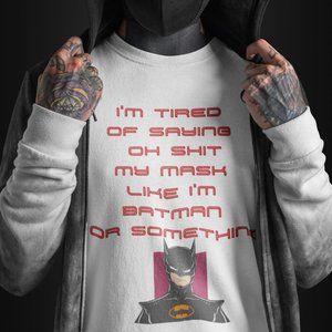 Funny T Shirt Men's Size Medium 100% Polyester